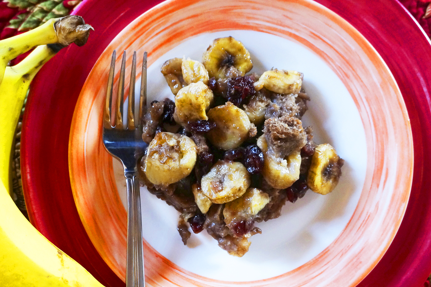 Chocolate-Banana Gratin - Jazzy Vegetarian - Vegan and Delicious!