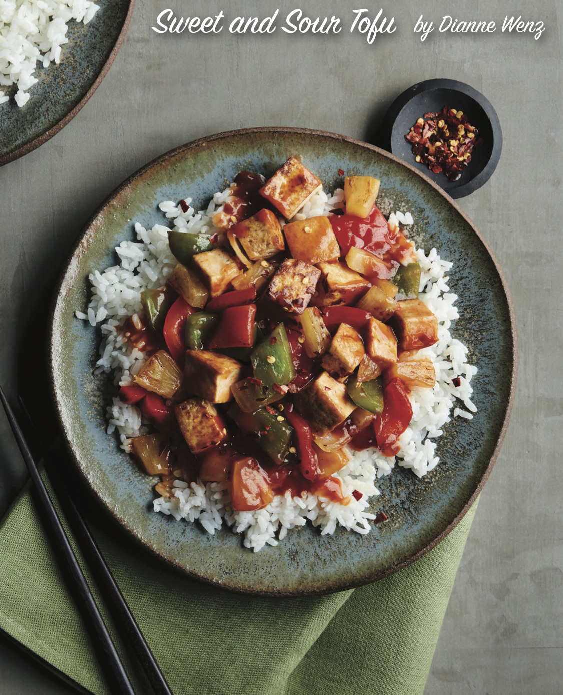 Sweet and Sour Tofu by Dianne Wenz - Jazzy Vegetarian - Vegan and