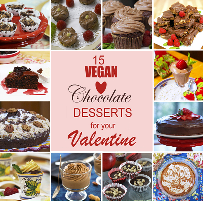 Chocolaty Vegan Valentine's Day Desserts - Jazzy Vegetarian - Vegan and ...