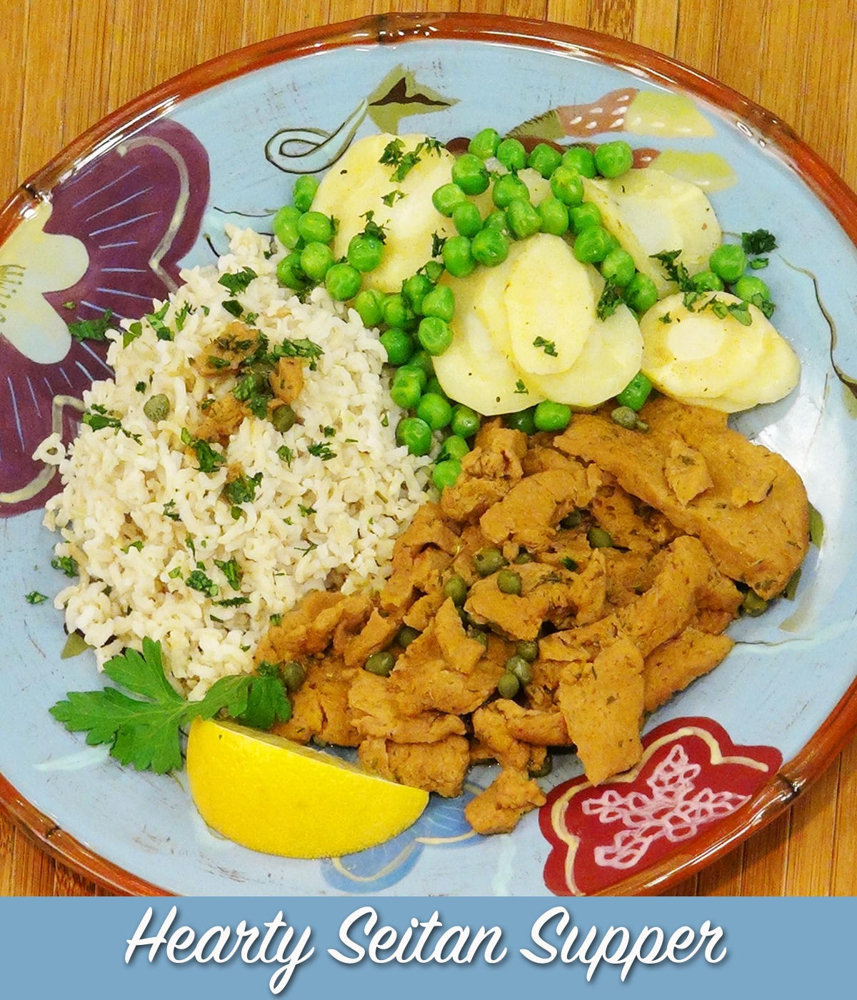 Seitan Piccata Jazzy Vegetarian Vegan and Delicious!