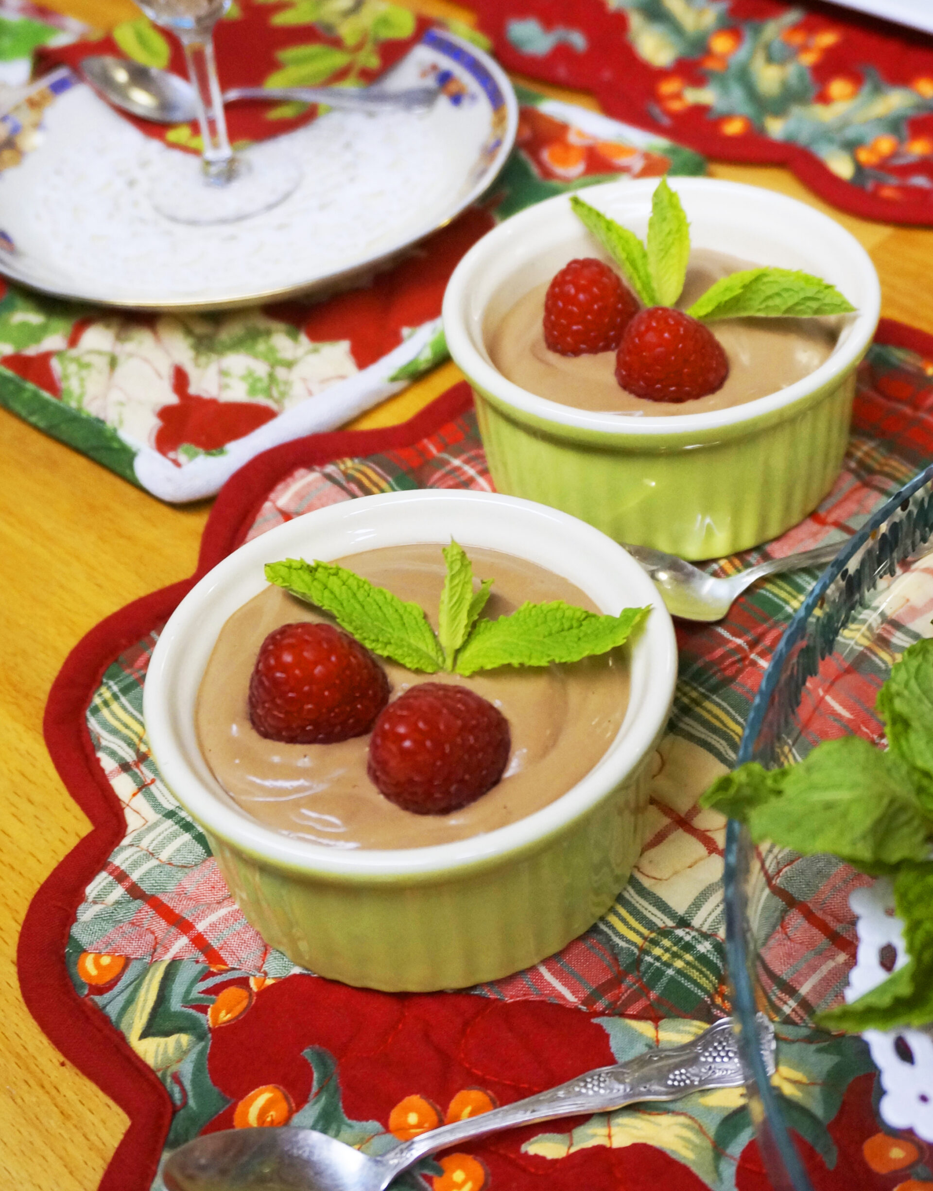 MapleChocolate Pots de Crème Jazzy Vegetarian Vegan and Delicious!