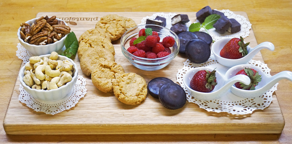 Vegan Charcuterie Dessert Board - Jazzy Vegetarian - Vegan and Delicious!