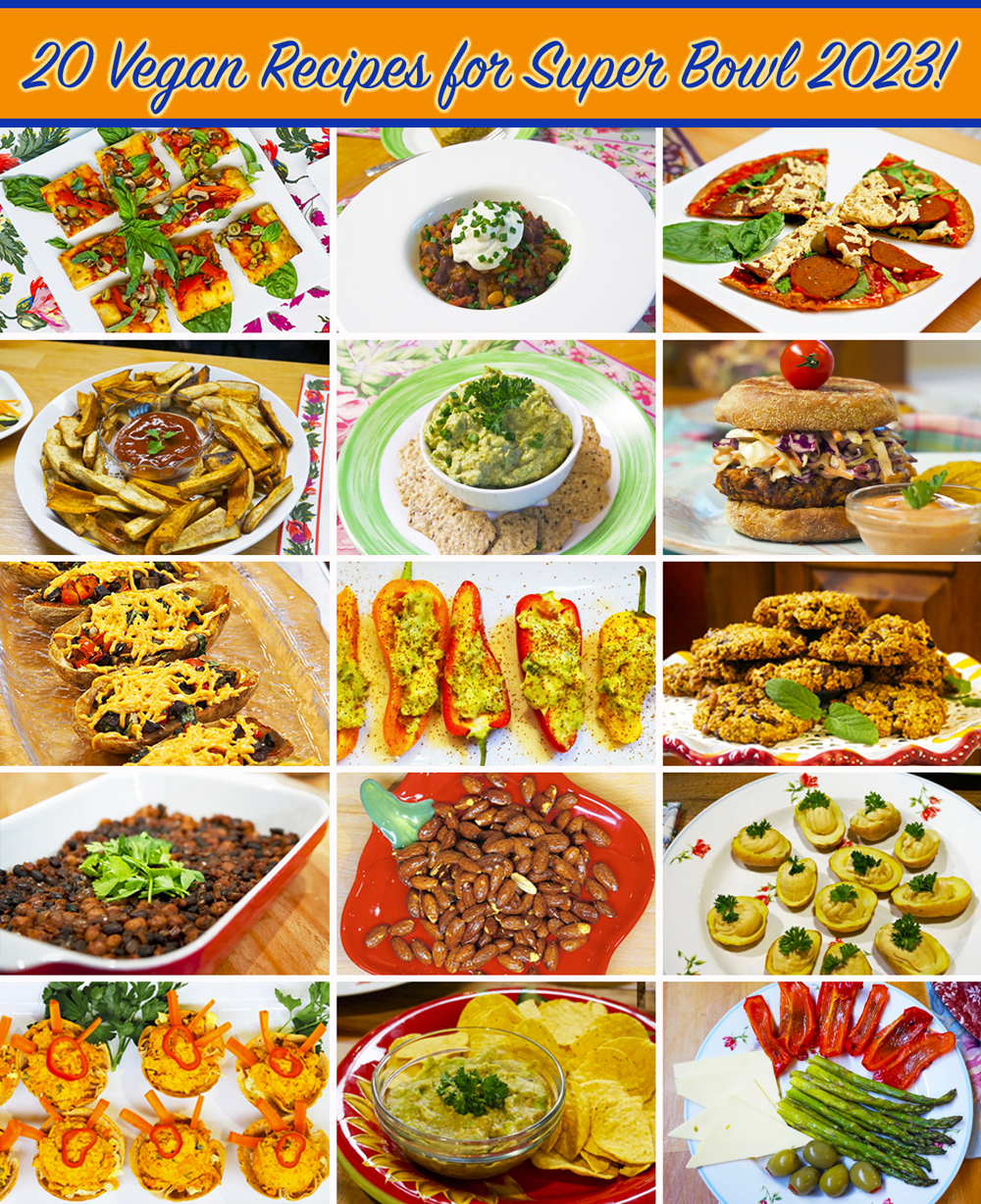 12 Winning Vegan Recipes for Super Bowl Sunday - NeuroticMommy