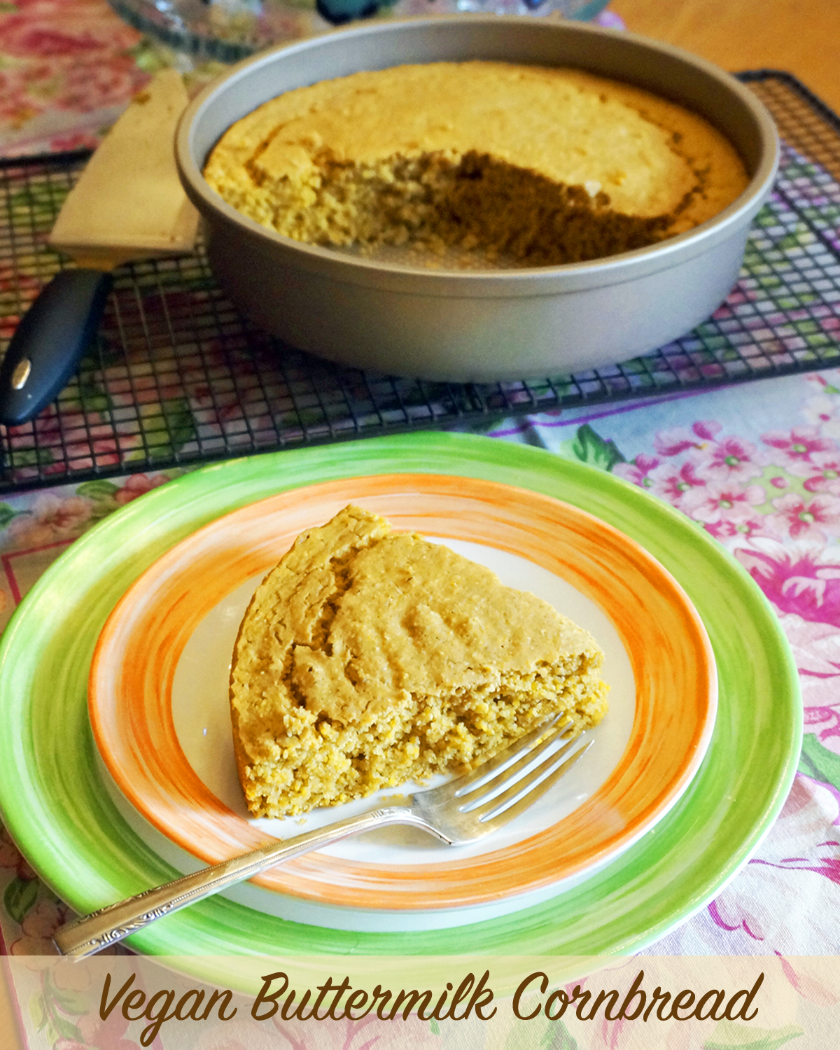 Vegan "Buttermilk" Cornbread Jazzy Vegetarian Vegan and Delicious!